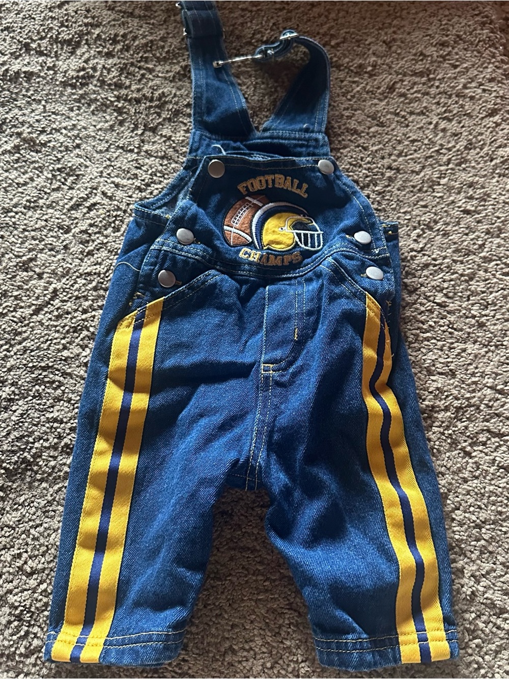 Vtg | Football Champs Overalls